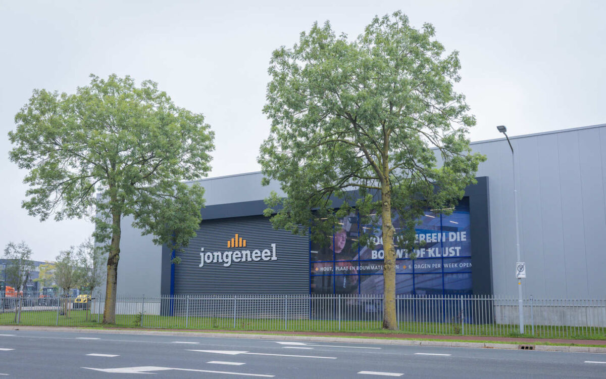 Nieuwbouw bedrijfspand Jongeneel in Tiel